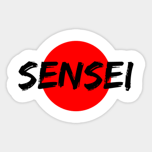 Sensei Japan Sticker